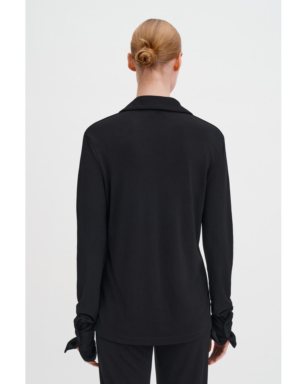 Filippa K Blue Crepe Jersey Shirt