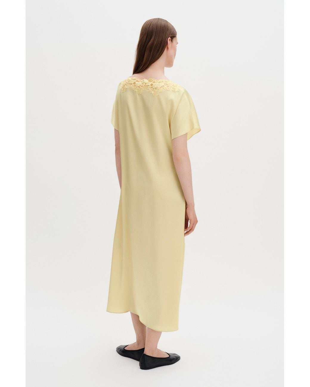 Filippa K Natural Lace Detail Dress