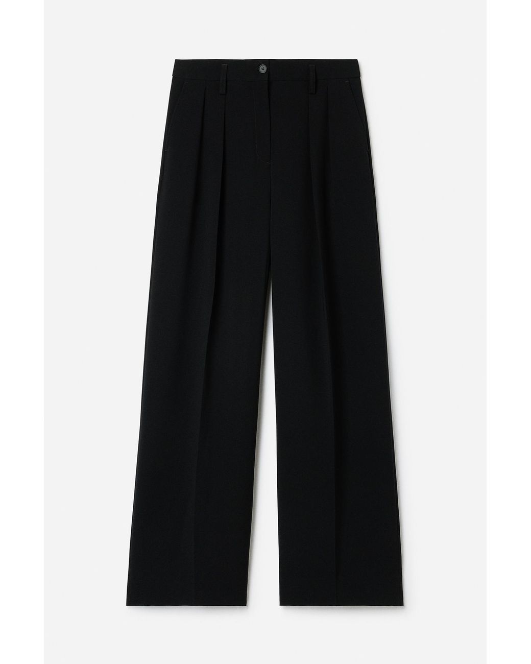 Filippa K White Paloma Draped Trousers