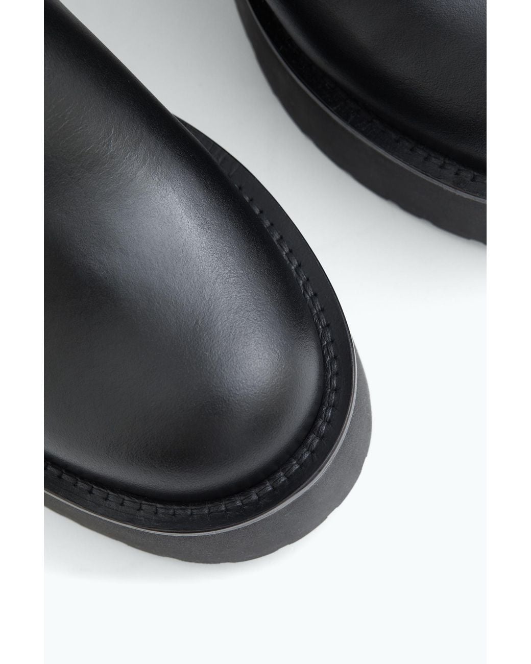 Filippa K White Round Toe Ankle Boots