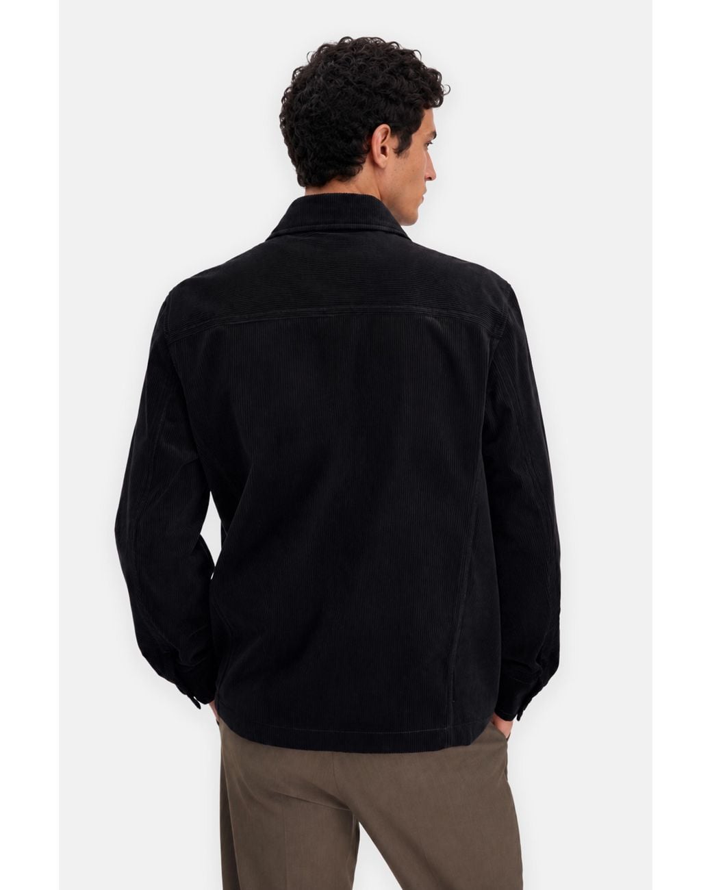 Filippa K Black Taylor Corduroy Jacket for men