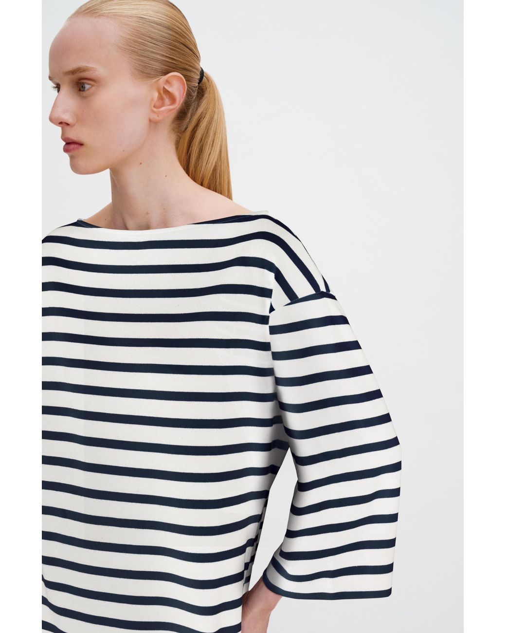 Filippa K White Cotton Mariner Dress