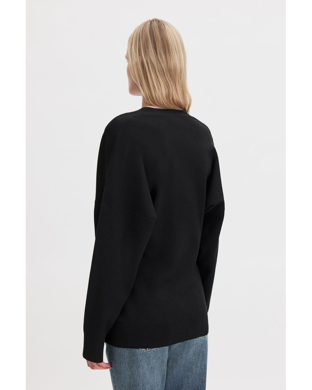 Filippa K Black Hourglass Cardigan