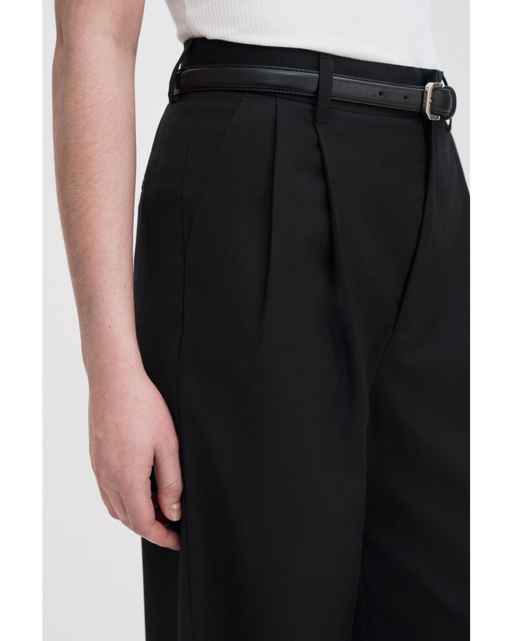 Filippa K Blue Darcey Cool Wool Trouser