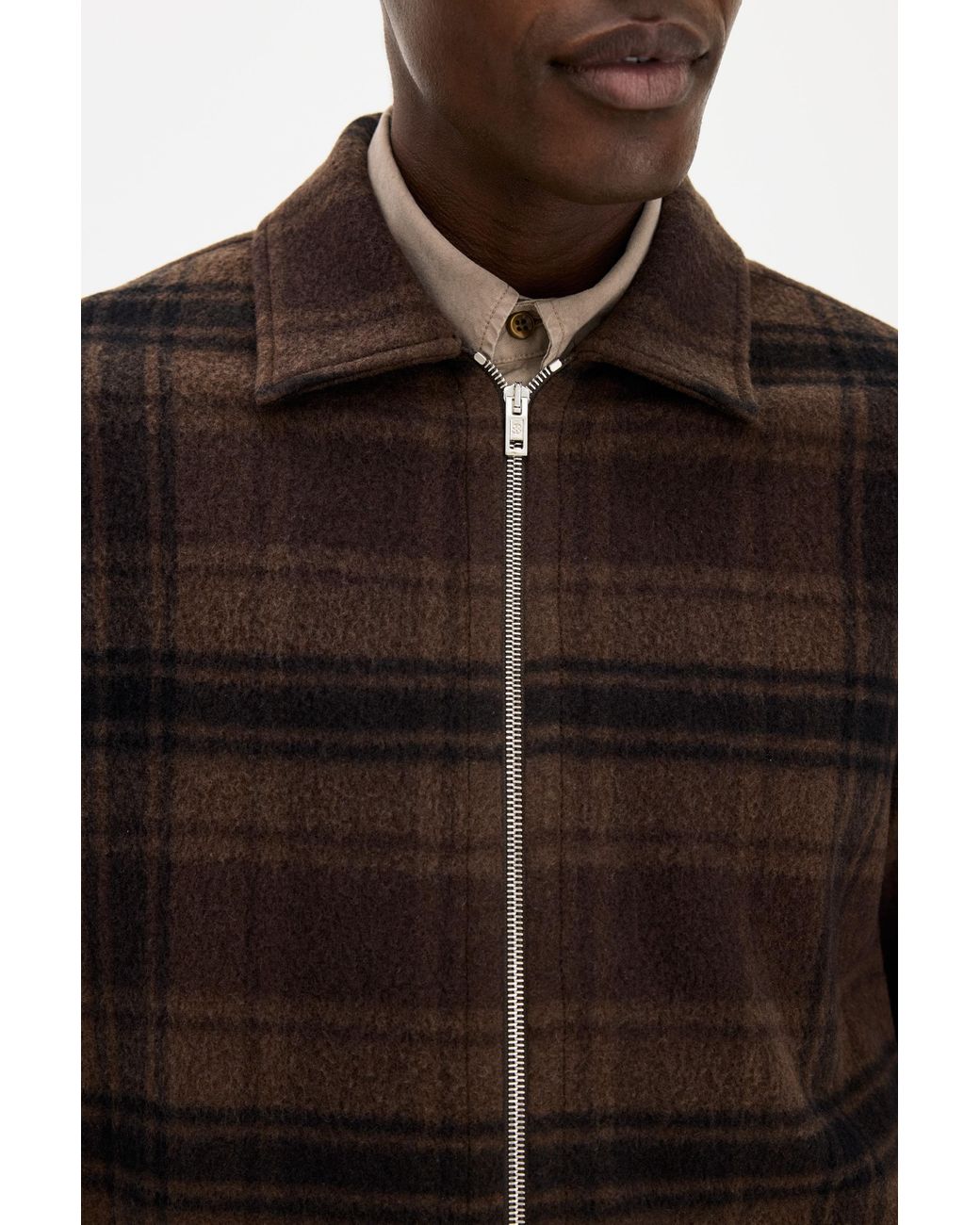 Filippa K Multicolor Check Wool Liner Jacket for men