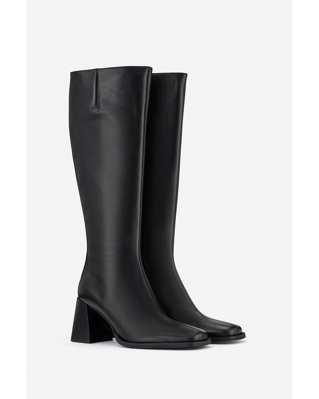 Filippa K Black Knee High Leather Boots