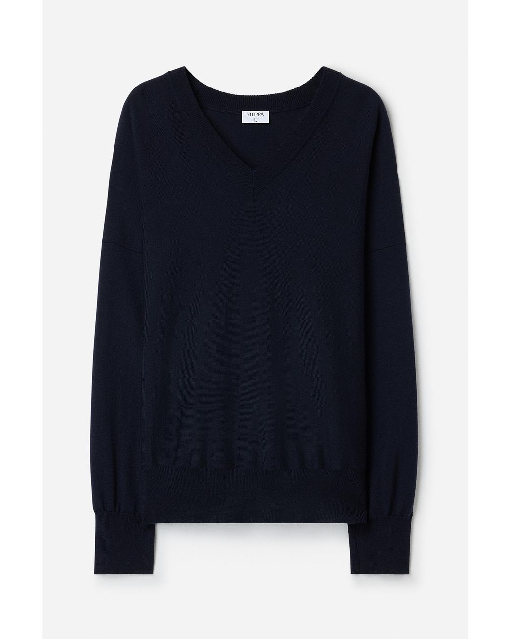 Filippa K Blue Batwing Sweater
