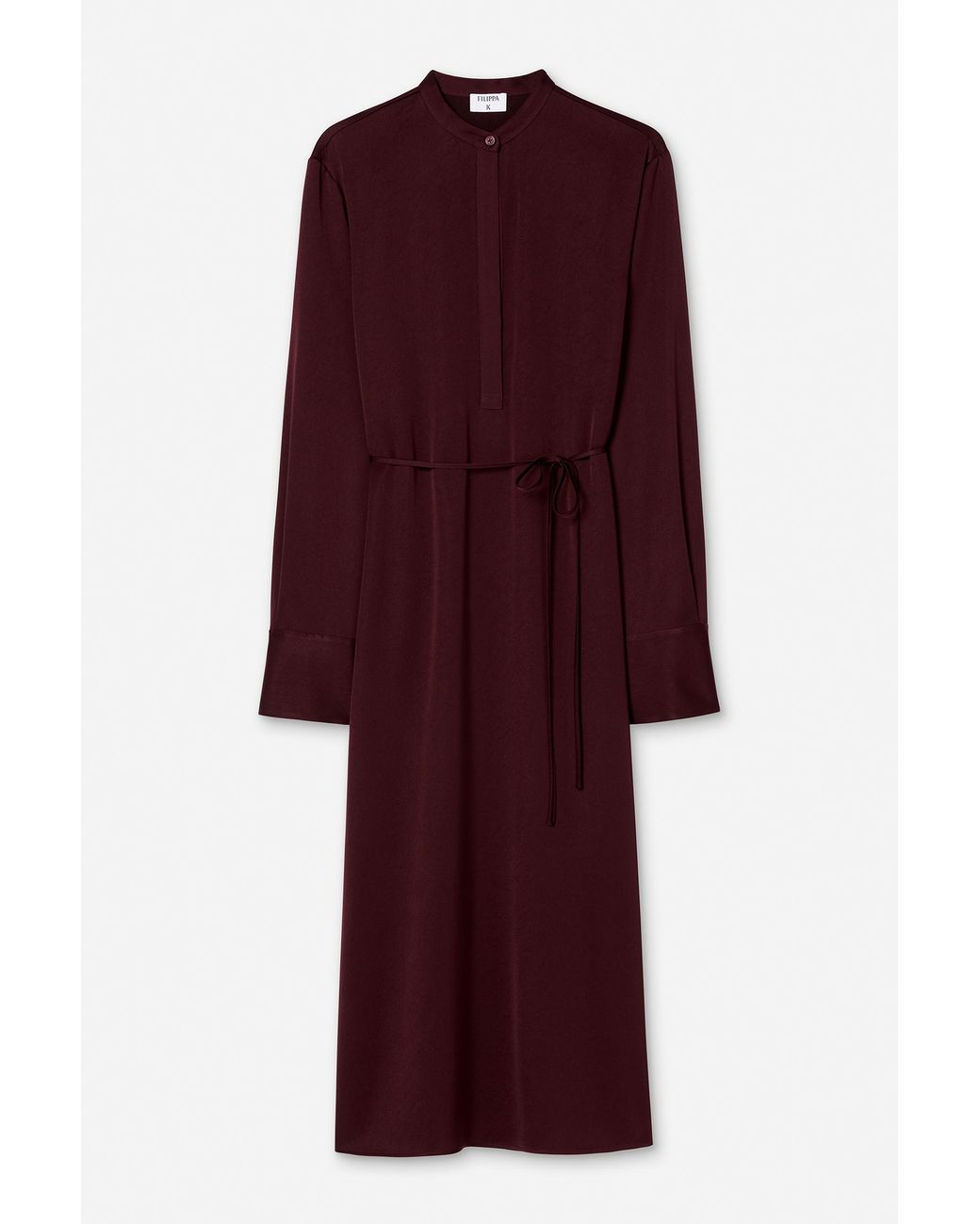 Filippa K Red Half Placket Dress