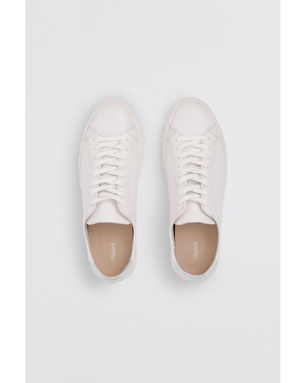 Filippa K Leather Morgan Sneaker in White for Men - Lyst