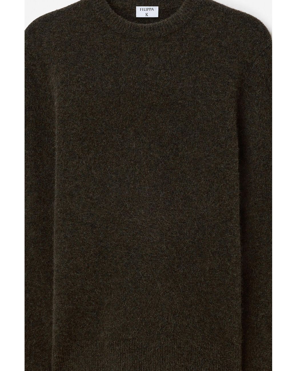 Filippa K Black Wool Yak Sweater for men