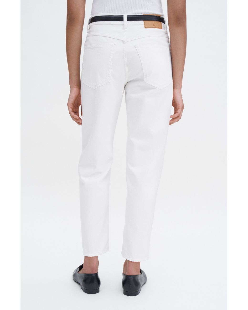 Filippa K White Tapered Jeans