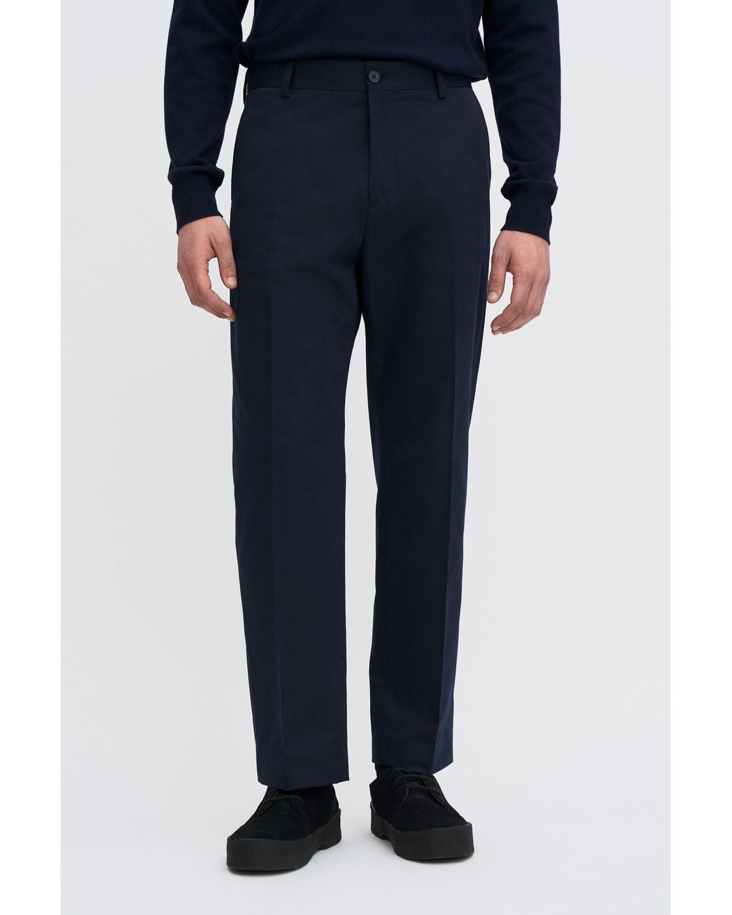 Filippa K Blue Julian Chino Trousers for men