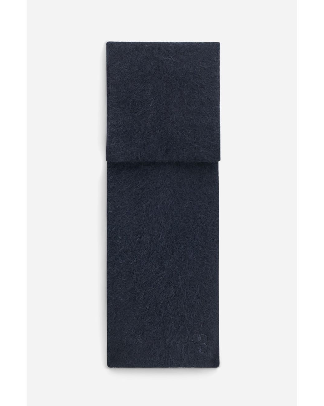 Filippa K Blue Fluffy Scarf