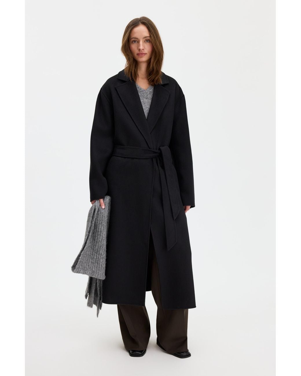 Filippa K Blue Alyssa Doublé Coat