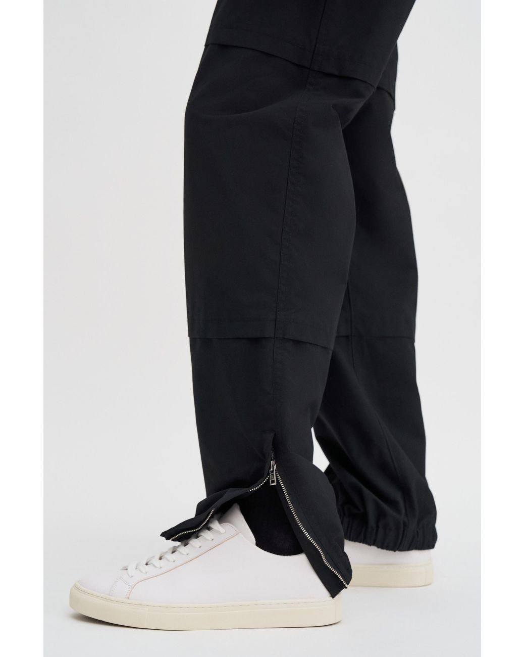 Filippa K Black Nico Track Trousers for men