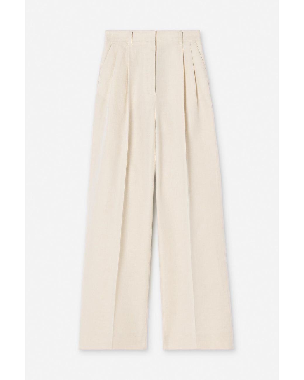 Filippa K Blue Darcey Linen Trousers