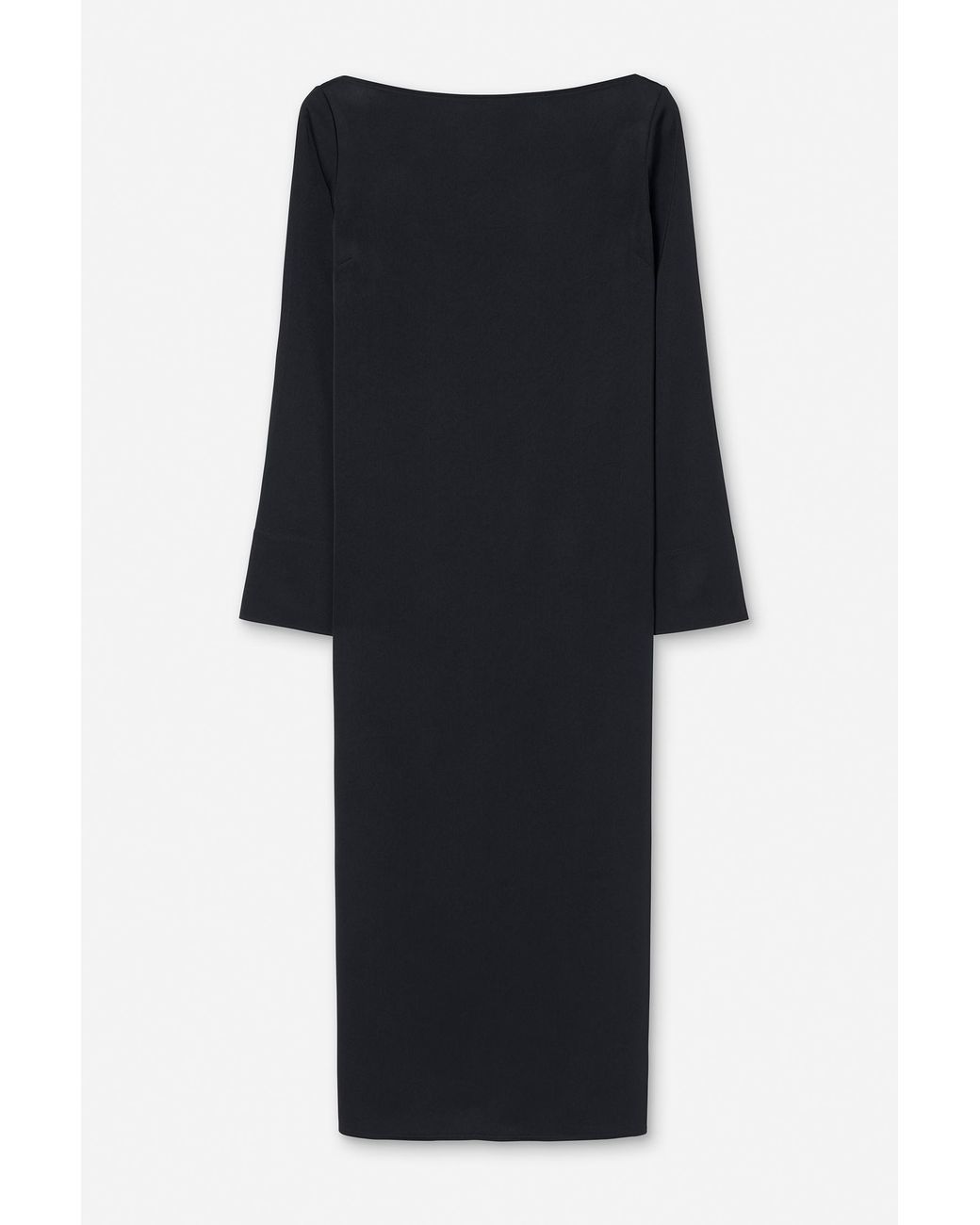 Filippa K Black Naia Boatneck Dress