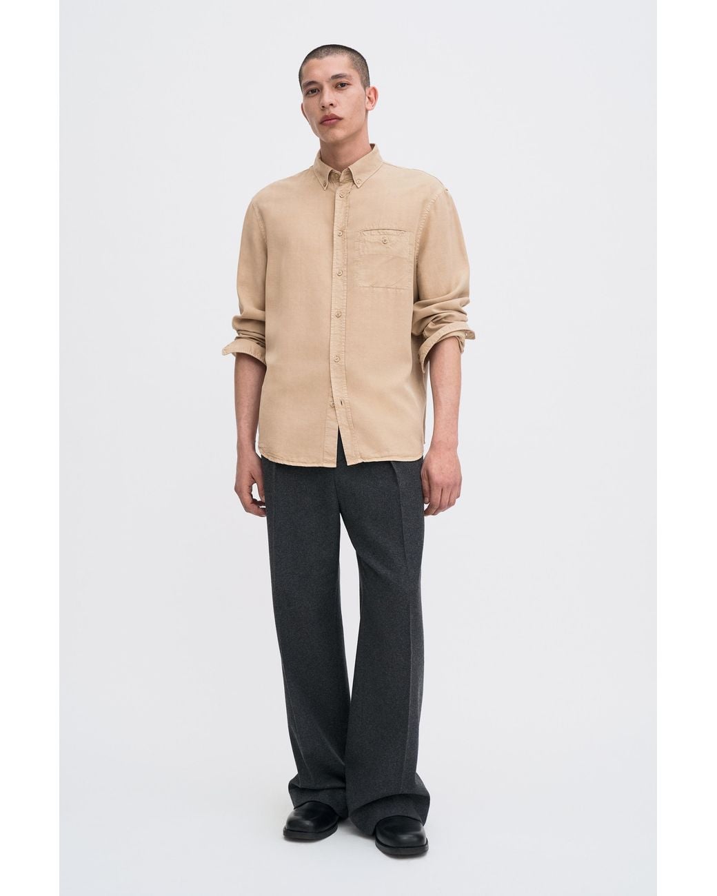 Filippa K Natural Zachary Shirt for men