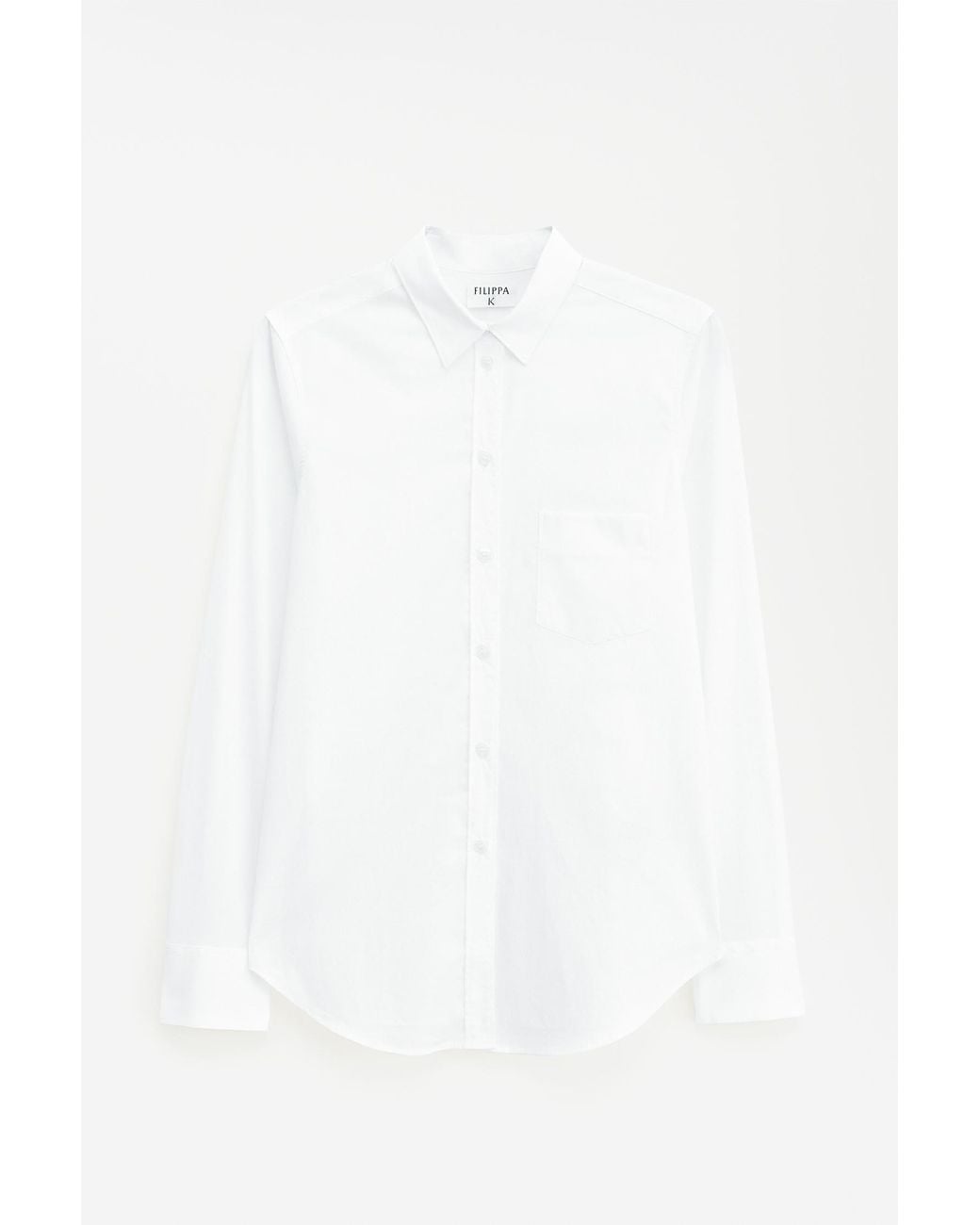 Filippa K White Classic Stretch Shirt