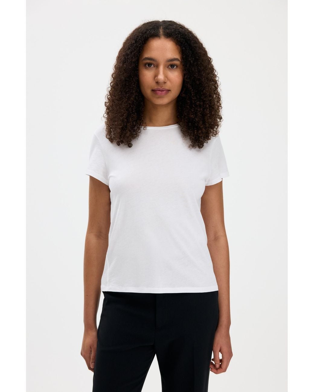 Filippa K Blue Soft Cotton Tee
