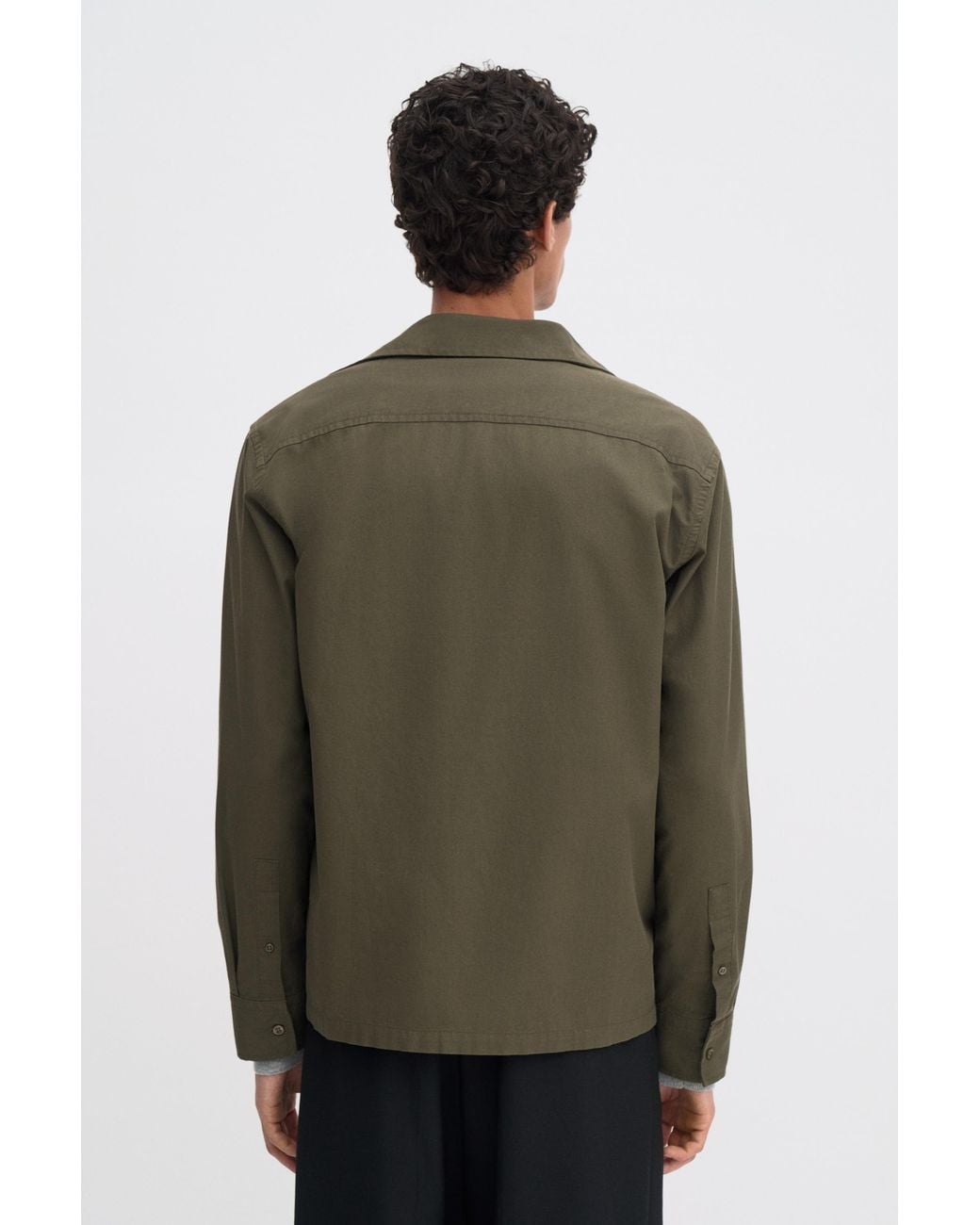 Filippa K Green Welt Pocket Shirt for men