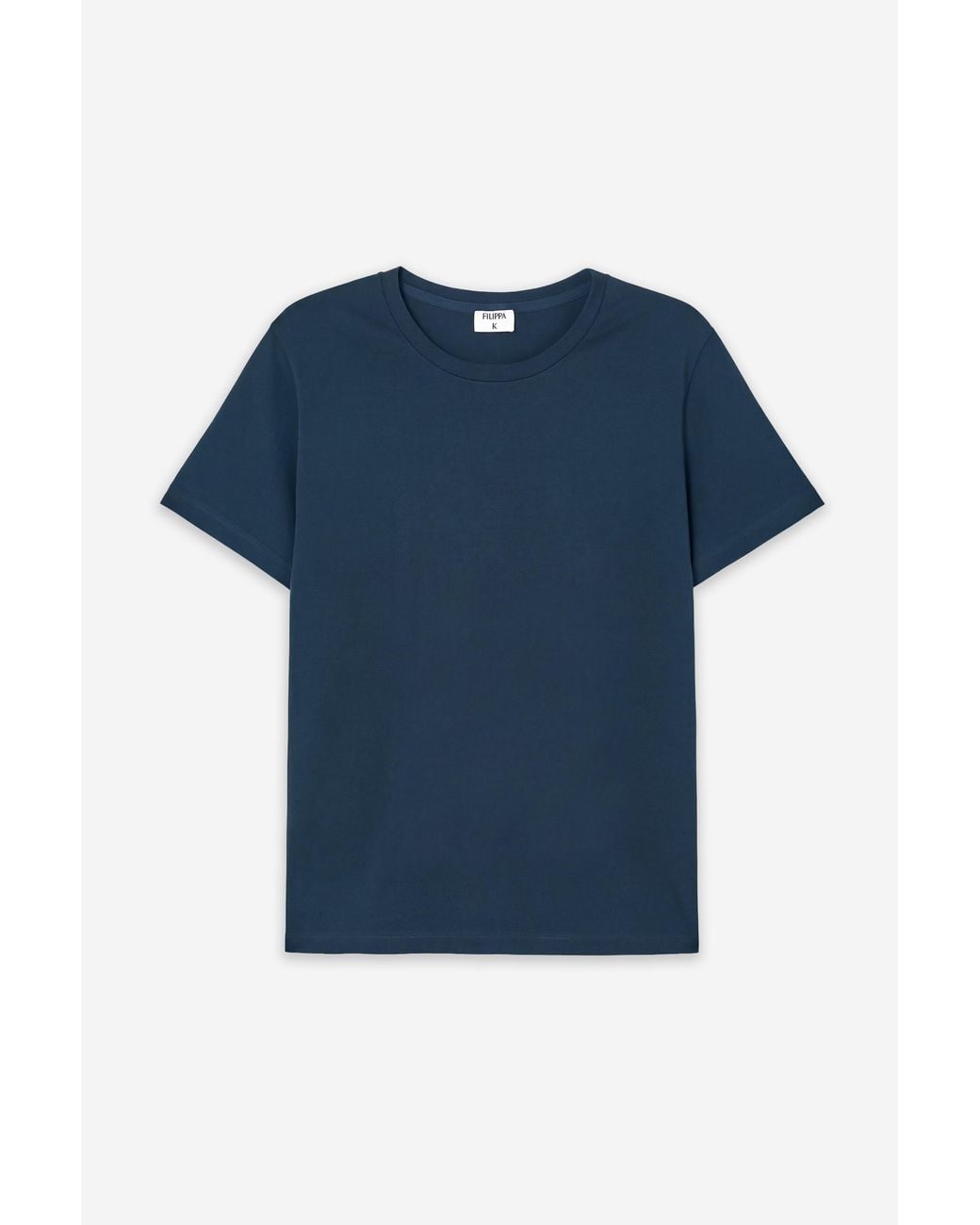 Filippa K Blue Stretch Cotton Tee for men