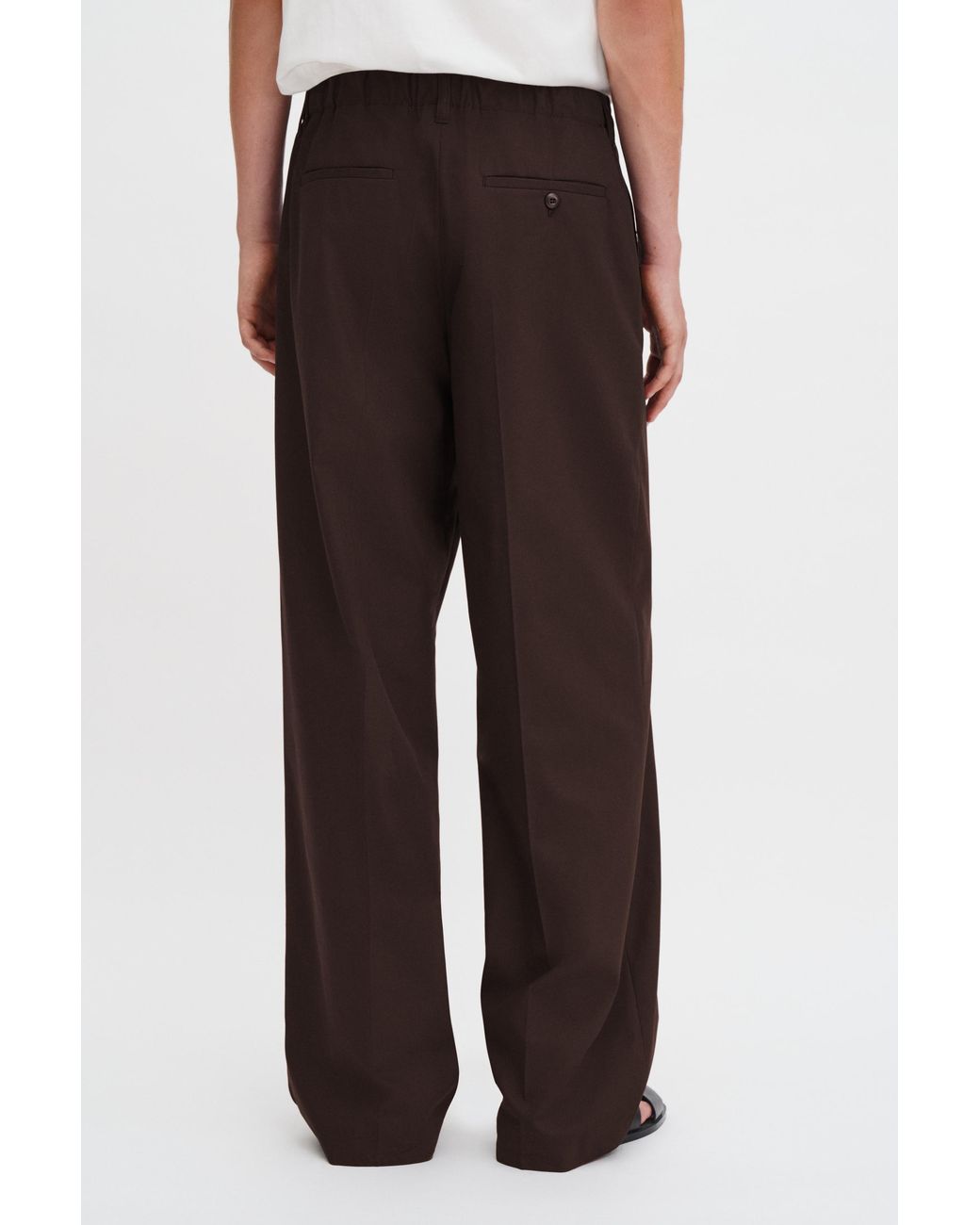 Filippa K White Reeve Tailored Trousers for men
