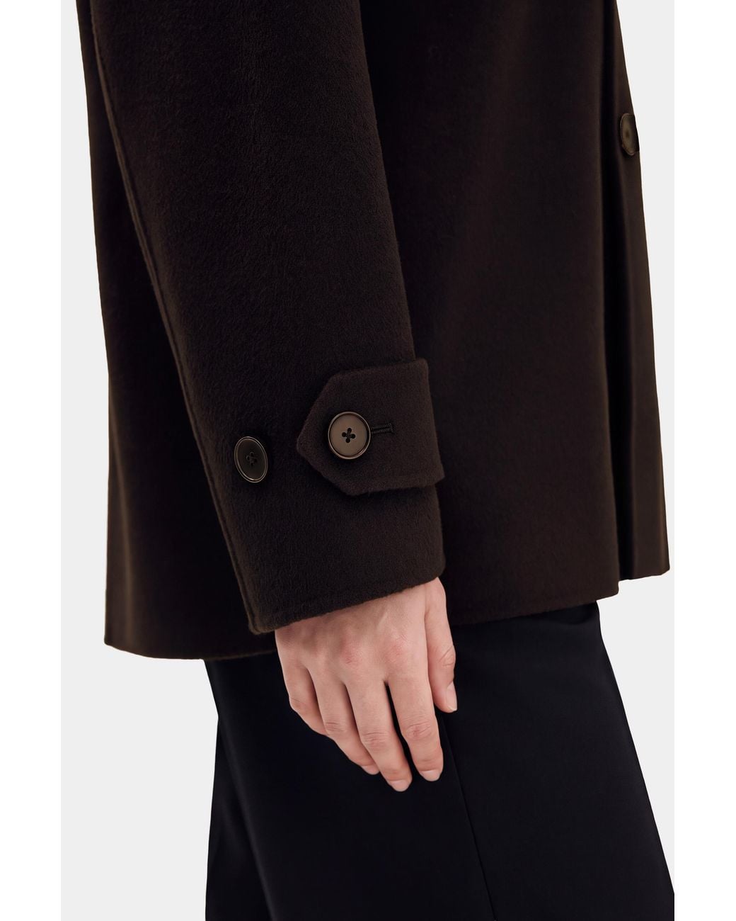 Filippa K Blue Audrey Wool Doublé Jacket