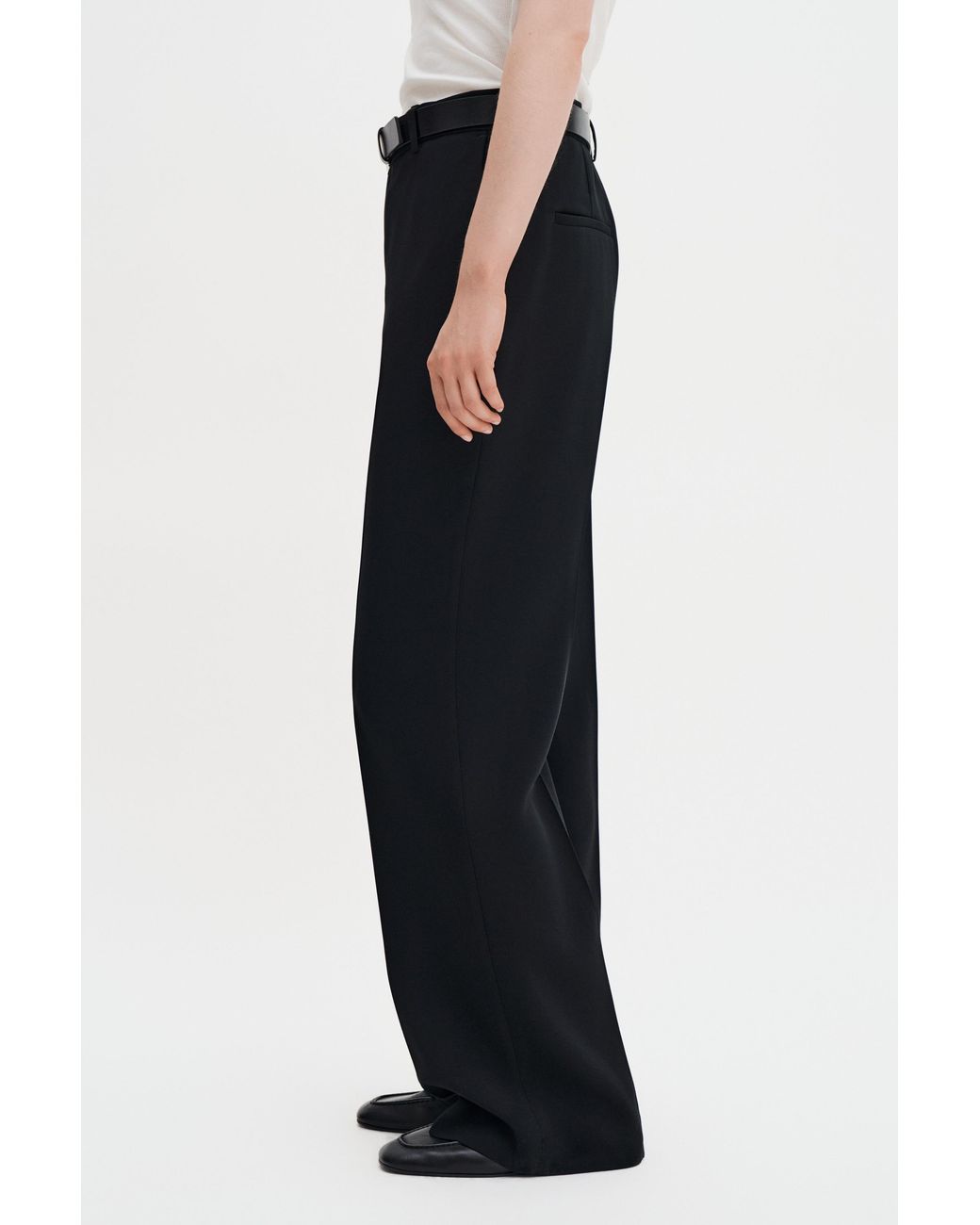 Filippa K Blue Hutton Wool Trousers