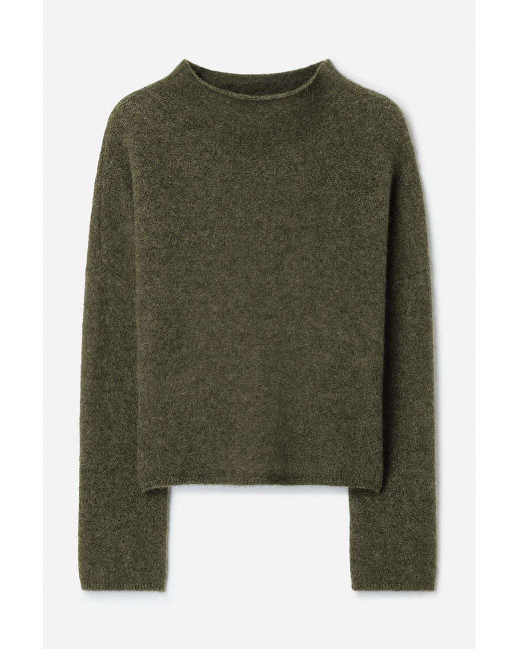 Filippa K Green Mika Yak Funnelneck Sweater