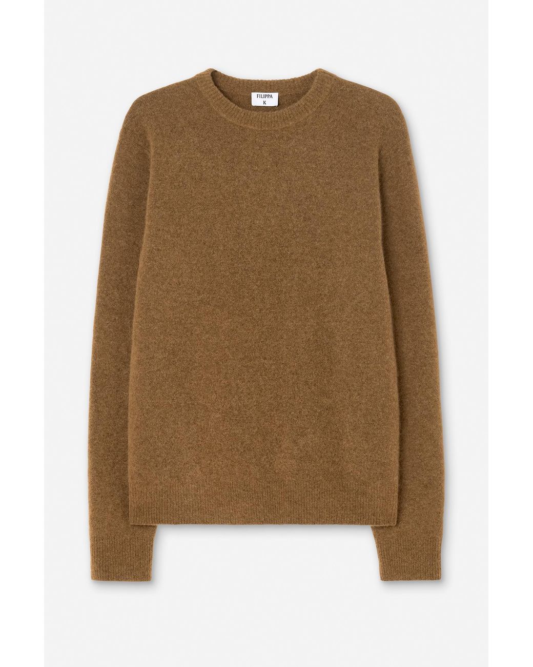 Filippa K Brown Wool Yak Sweater for men