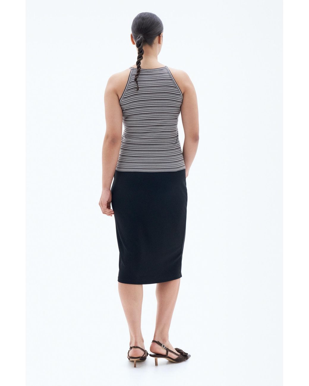 Filippa K Blue Striped Tank