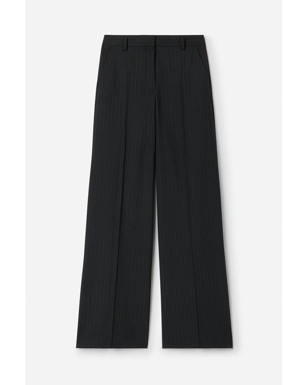 Filippa K Blue Harlow Pinstripe Trousers