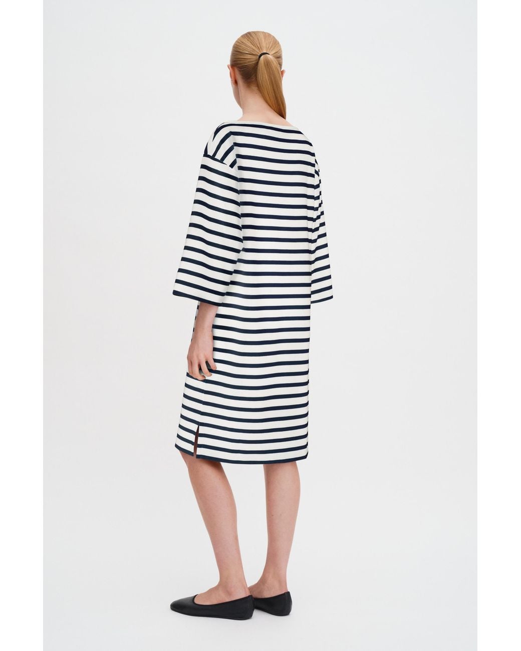 Filippa K White Cotton Mariner Dress