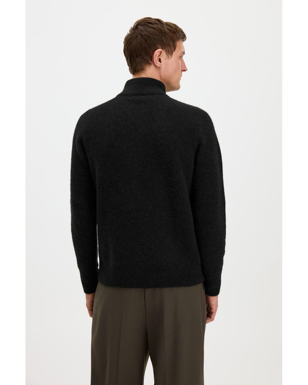 Filippa K Black Andrew Yak Sweater for men