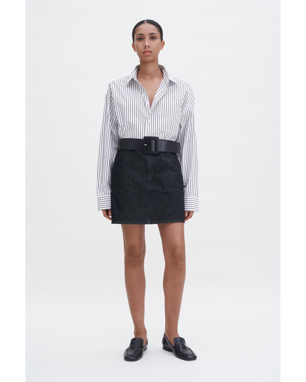 Filippa K Black Patch Pocket Mini Skirt