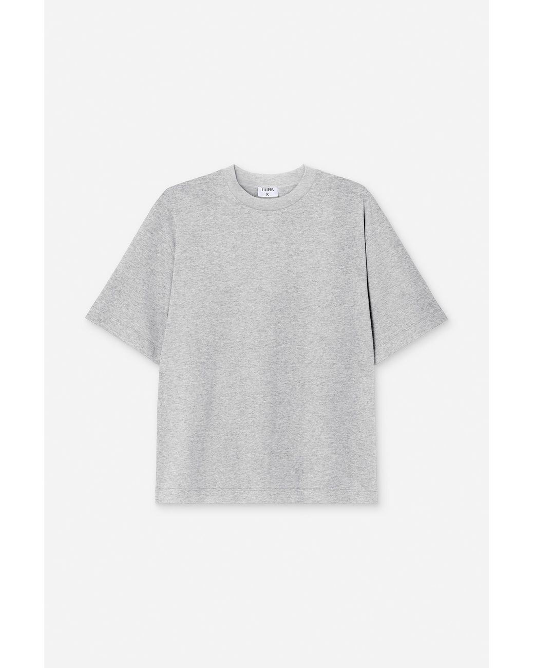Filippa K Gray Oversized Cotton Tee