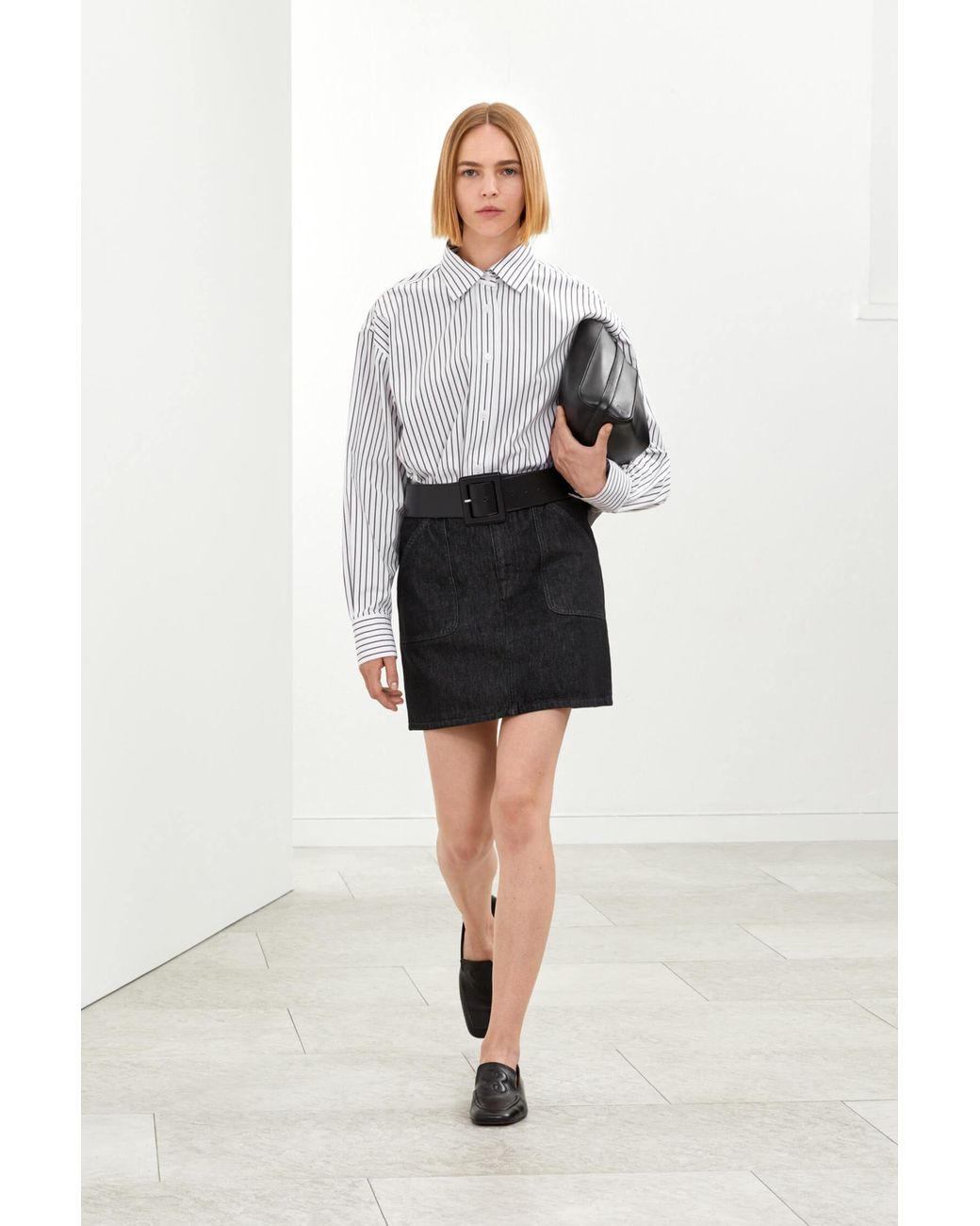 Filippa K Black Patch Pocket Mini Skirt