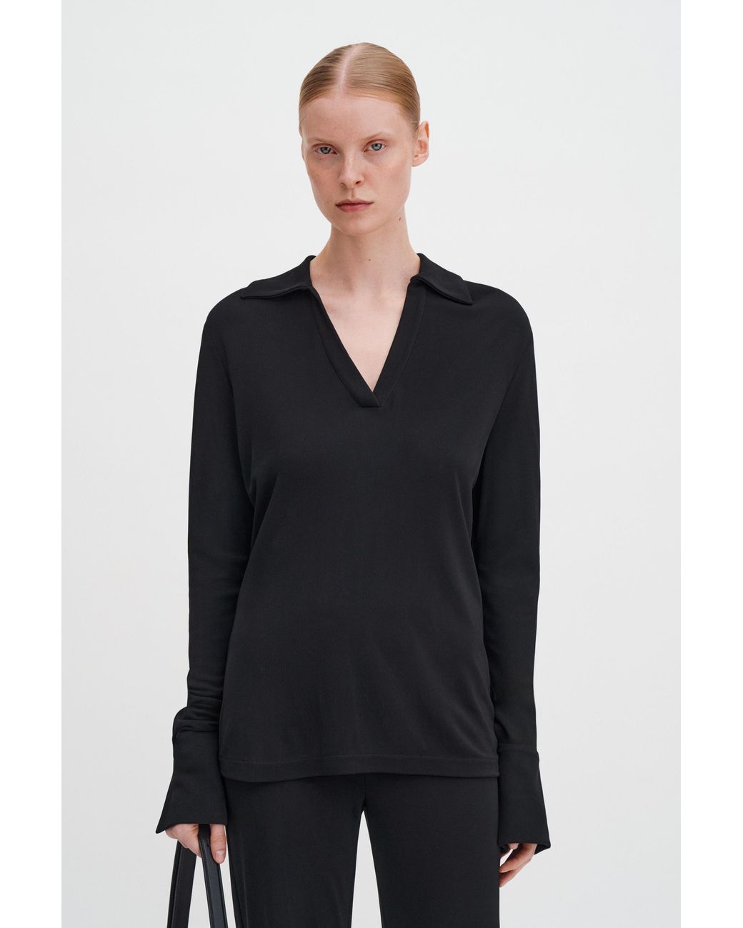 Filippa K Blue Crepe Jersey Shirt