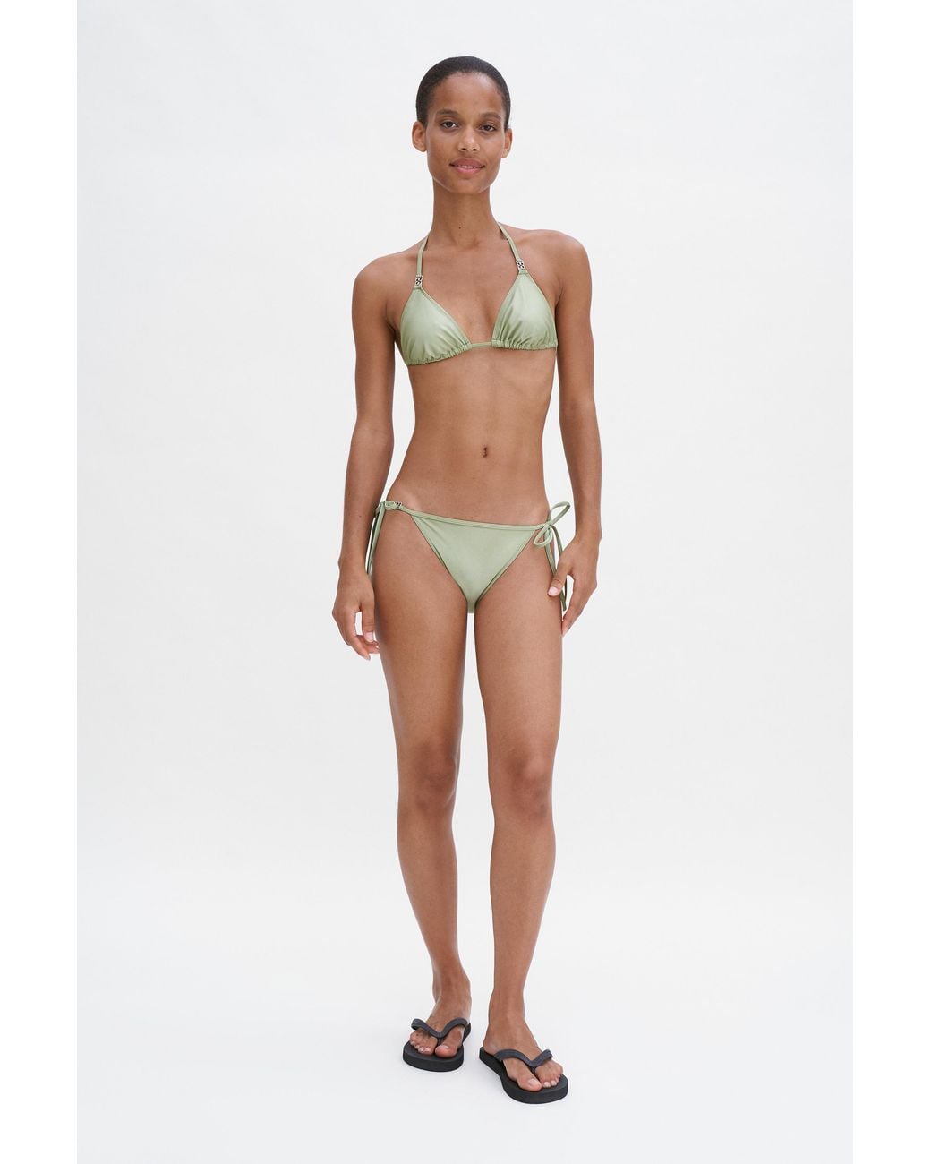 Filippa K White Tie Detail Bikini Bottom