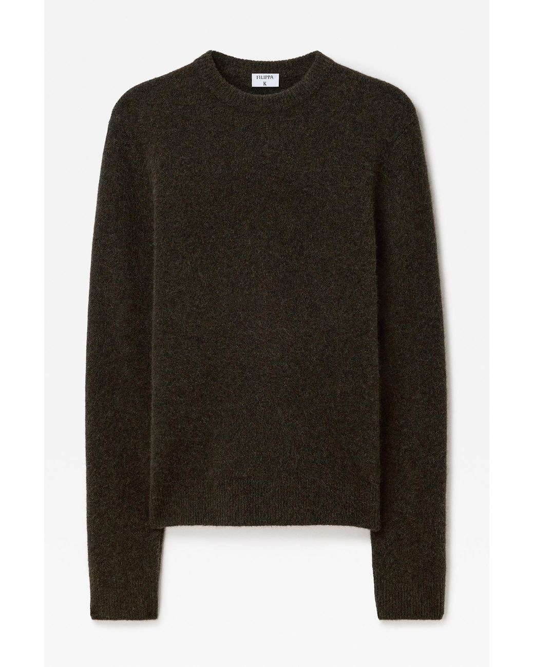 Filippa K Black Wool Yak Sweater for men