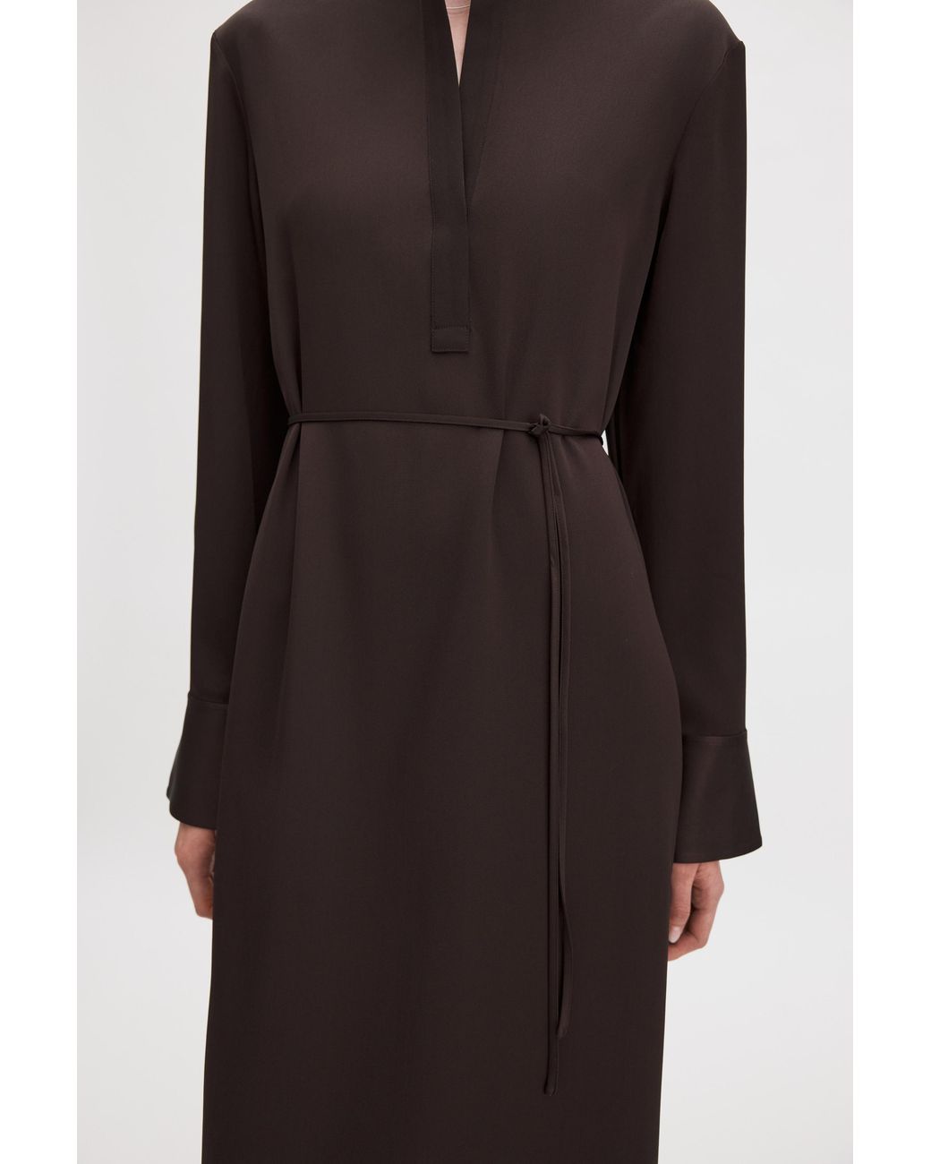 Filippa K Blue Half Placket Dress