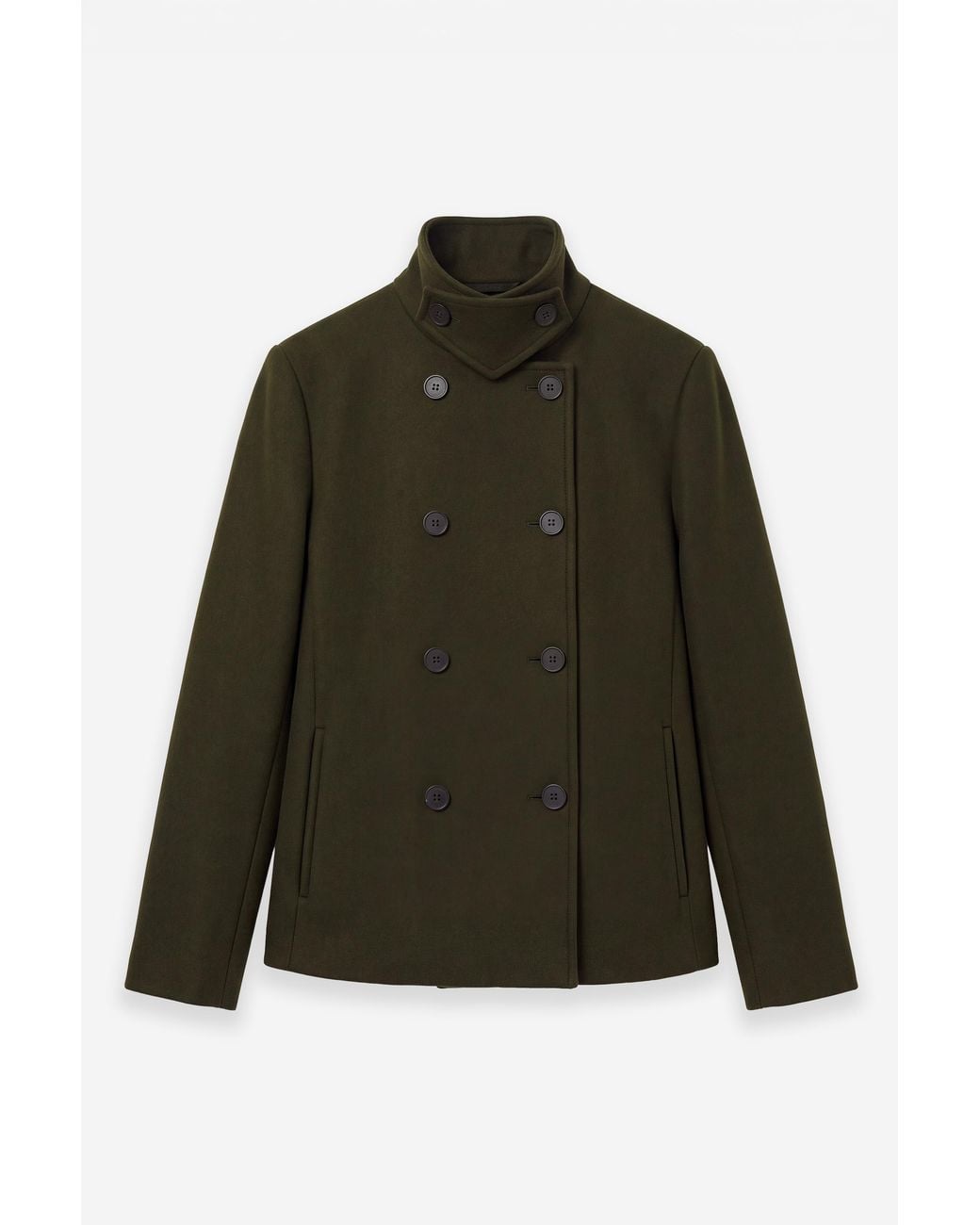 Filippa K Black Amelia Doublé Peacoat