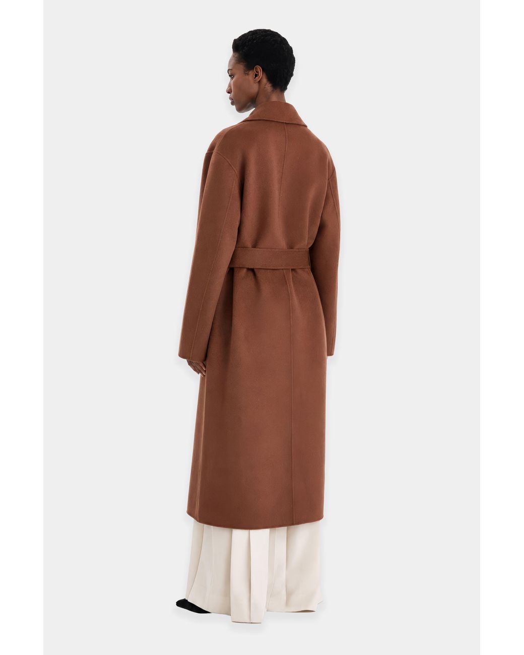 Filippa K Brown Alyssa Doublé Coat