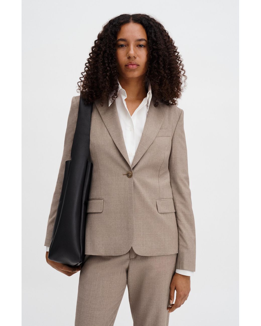 Filippa K Gray Sasha Cool Wool Blazer