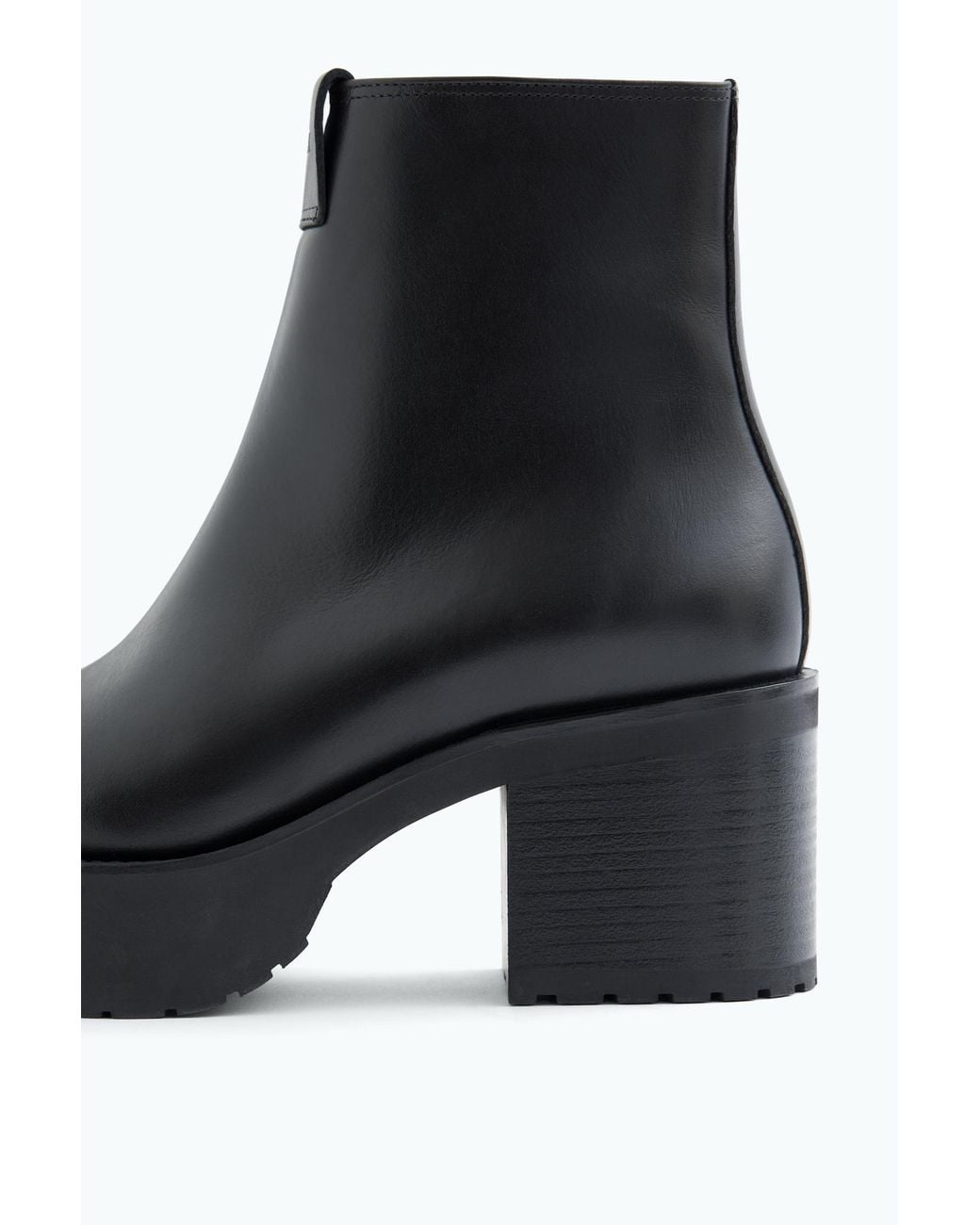 Filippa K White Round Toe Ankle Boots