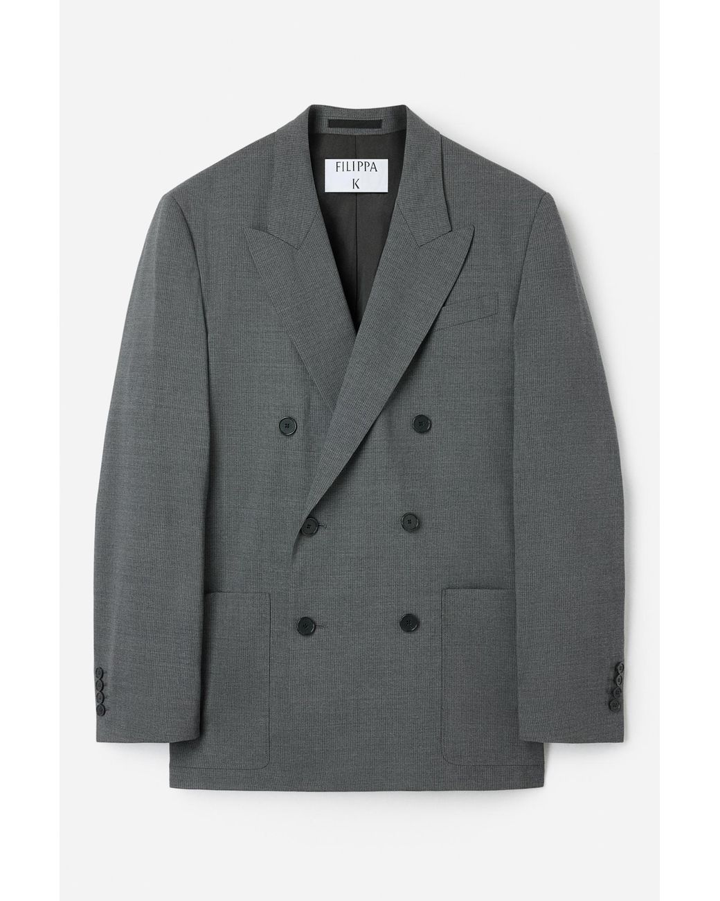 Filippa K Gray Michael Pinstripe Blazer for men