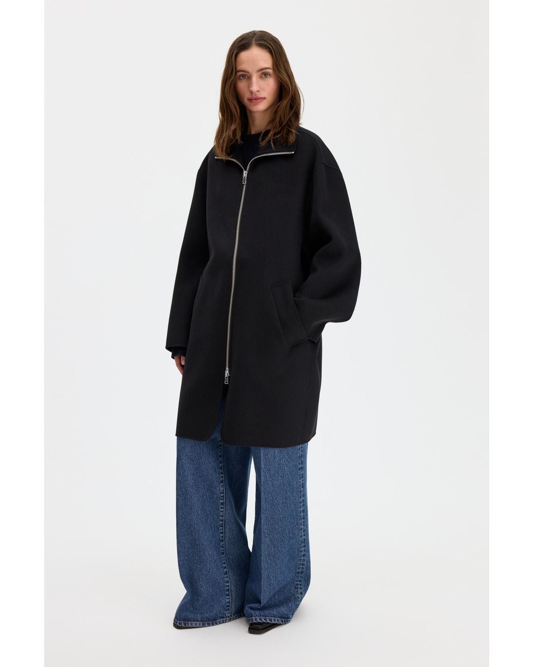 Filippa K Black Dafina Coat