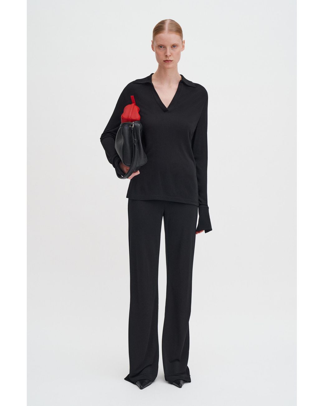 Filippa K Blue Crepe Jersey Shirt