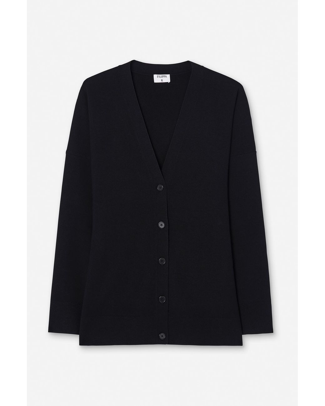 Filippa K Black Hourglass Cardigan